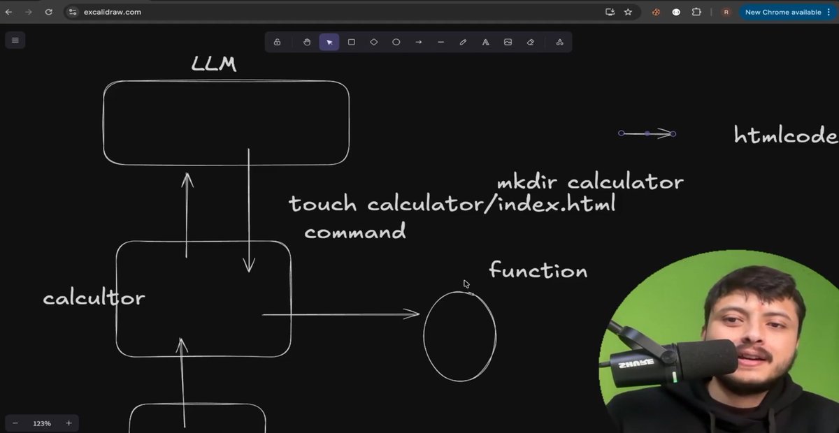 YashSainiCodes's tweet image. 📅 Day - 15 of STRIKE

Topics Covered:
• How Cursor works
• How to build a Cursor-like environment
• Tool Calling

Thanks 🙏 to @rohit_negi9 Bhaiya for an amazing session!

@CoderArmy #STRIKE #GenAI #Coding 
#100DaysOfCode #100DaysOfCoding