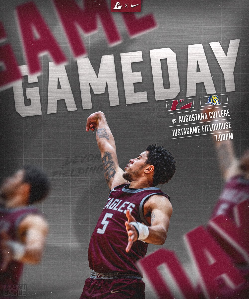 UWLEagleMBB's tweet image. Championship game of the Justagame DIII Invitational ‼️

#ALLIN  🦅🏀 

🏀 #3 UW-La Crosse (8-0)  v Augustana (5-4)

📆 12/20/2025

⏰ 7:00PM

📍Wisconsin Dells, WI

🏟️ Justagame Fieldhouse 

📊 cuwfalcons.com/sidearmstats/m…

📺 justagame.com/watch/649b53c2…