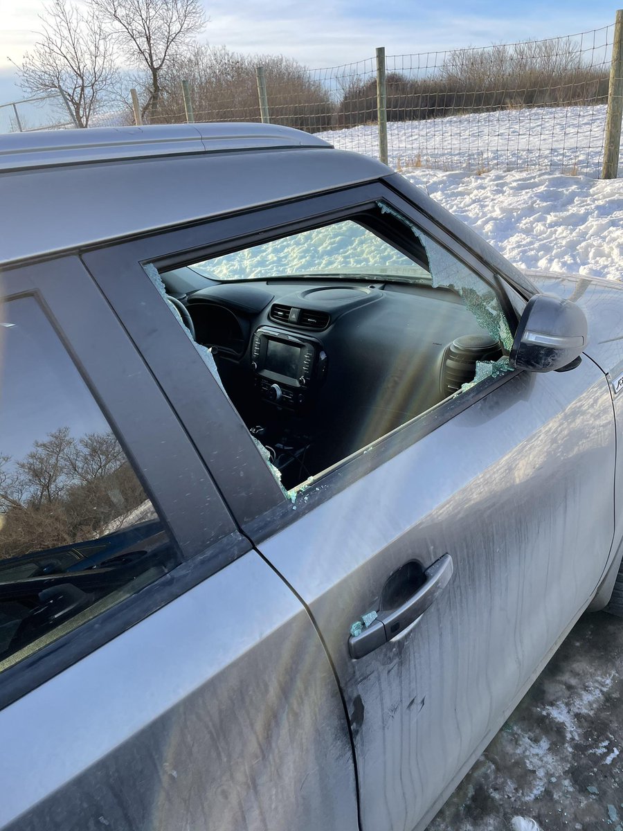 Be careful out there, everyone. I had 2 Winnipeg Jets tickets in my car and someone broke in and left 4 more.
