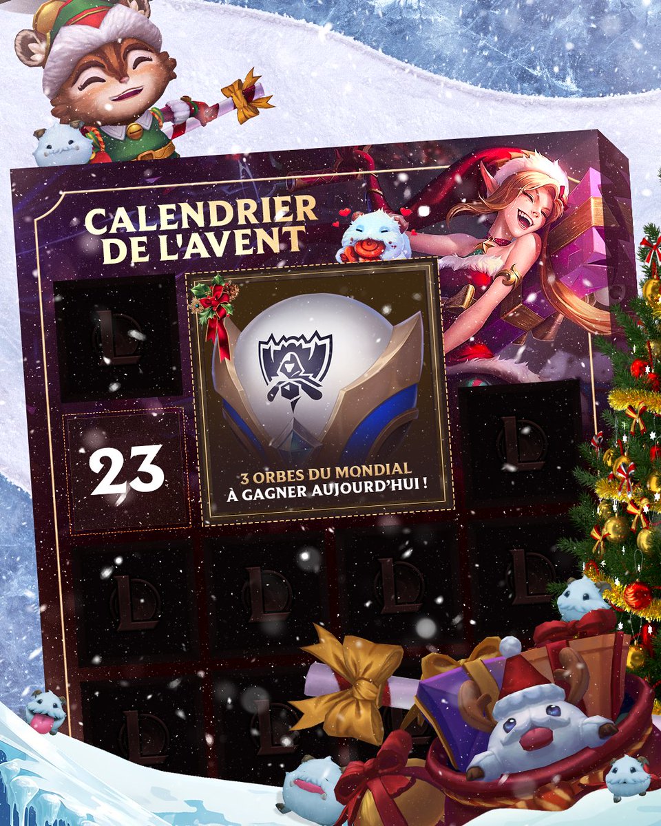 LoL_France's tweet image. 🎁 Jour 20

On passe maintenant à trois orbes à gagner  !

Pour participer :
🔴 Follow @lol_france
🔴 Like ce post
🔴 Dis nous comment tu as commencé à jouer à LoL !

Bonne chance à toutes et tous !