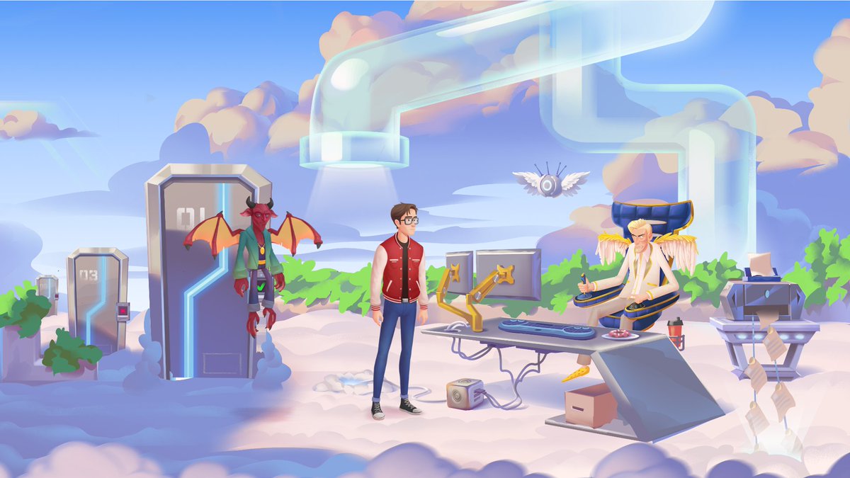 Specialbit Studio ❤️ Wishlist Angelo and Deemon 2! tweet media