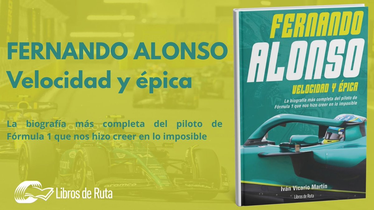 Una biografía que no puedes perderte.
📓 FERNANDO ALONSO. Velocidad y épica
ow.ly/aMt450Xo2Mv