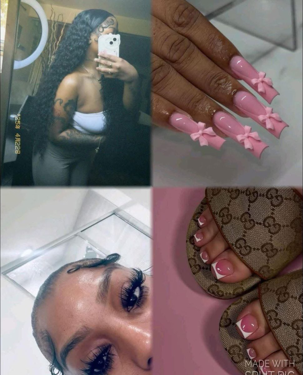 layxsnv's tweet image. About time for another maintenance day😍🎀💳💅🏾