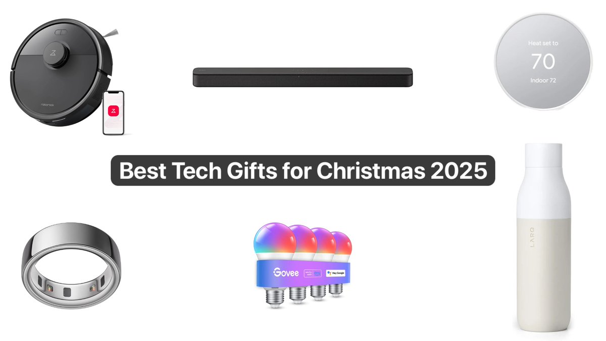 iOSHacker1's tweet image. Best Tech Gifts for Christmas 2025 ioshacker.com/accessories/be…