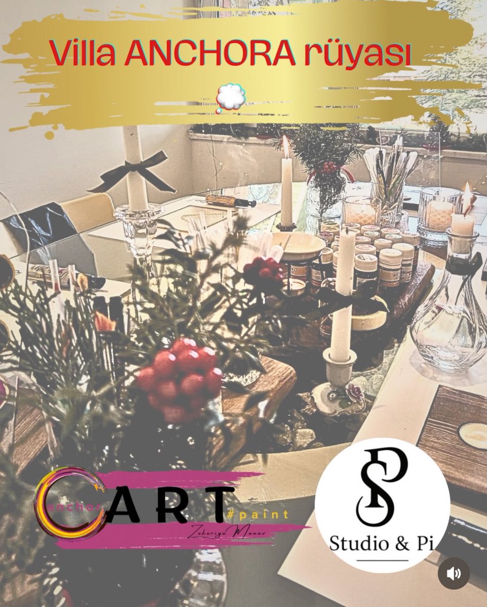 AnchorARTpaint's tweet photo. @anchorartpaint “Zekeriya Manav” Sanat Atölyesi ev sahipliğinde @studio_pi_art bu cumartesi katılımcıları sadece şehirden değil, dünyadan uzaklaştırdı 🥲🌸 https://t.co/MsQcMjWUT7