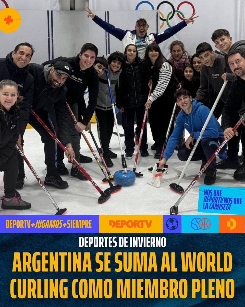 🇦🇷 ¡Argentina se suma al World Curling como miembro pleno!

🥌 La Federación Argentina de Curling fue incorporada como Asociación Miembro de World Curling.

➕ Es la séptima de Latinoamérica y la tercera de Sudamérica, junto con Brasil y Bolivia.

👉 deportv.gob.ar/polideportivo/…