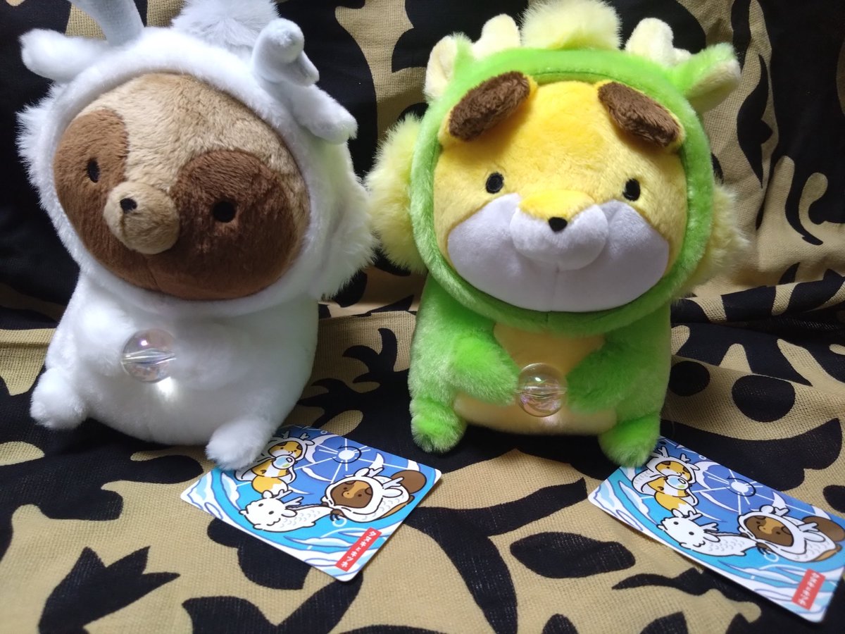 固定ポスト参照、気まぐれプレゼント④タヌキとキツネぬいぐるみ 2024