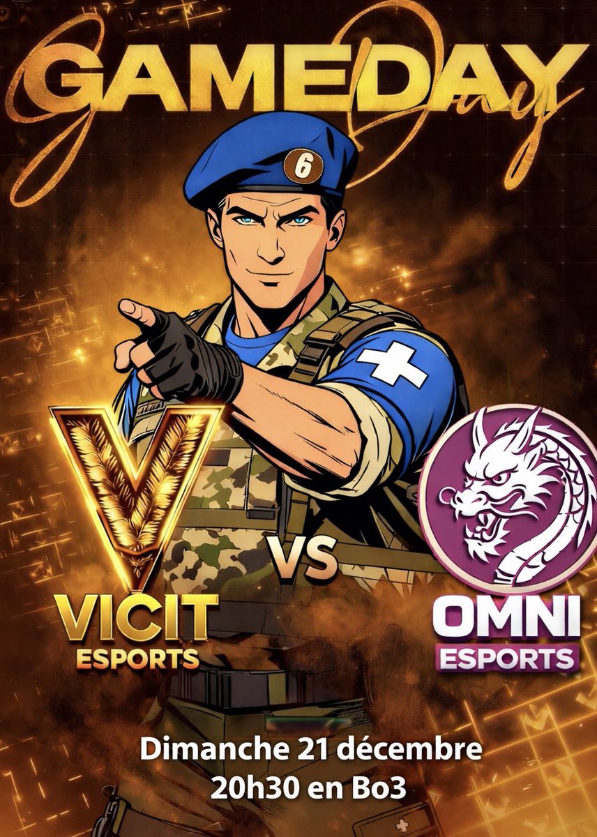 VicitEsports's tweet photo. MATCHDAY
First match in @UniqueX_League
๐ #OMNI ( @vCxnno )
Line up :
@ohCengiz ?
@TheSmaart
@TontonSmokjak7
@Zhion06
@zSh0t3r
@Shxnra_ ?
#VicitForVictory ๐กโซ๏ธ https://t.co/4e9vTCxmPv