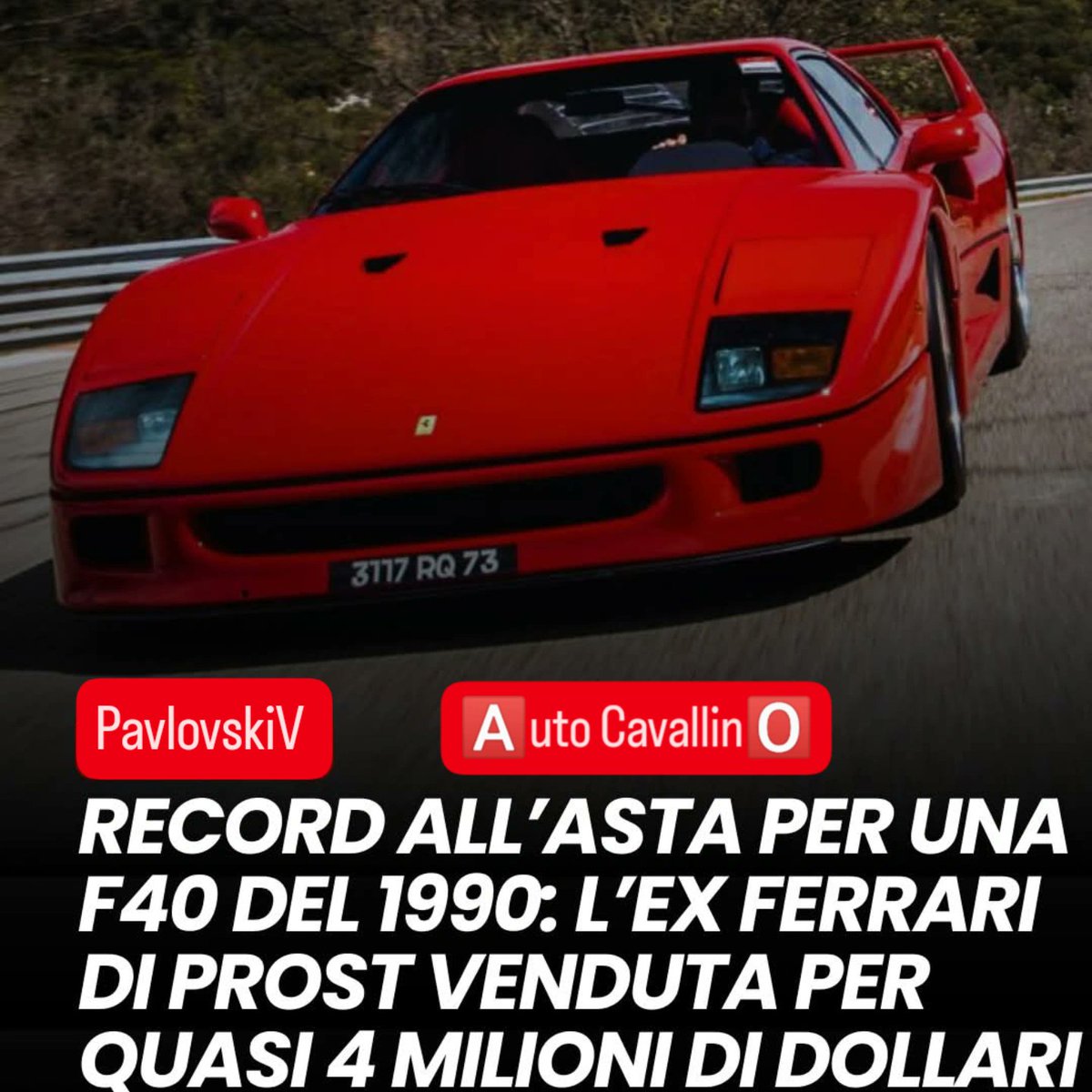 Vladimir Pavlovski (passione ferrari) (@vladimir_pmce) on Twitter photo 