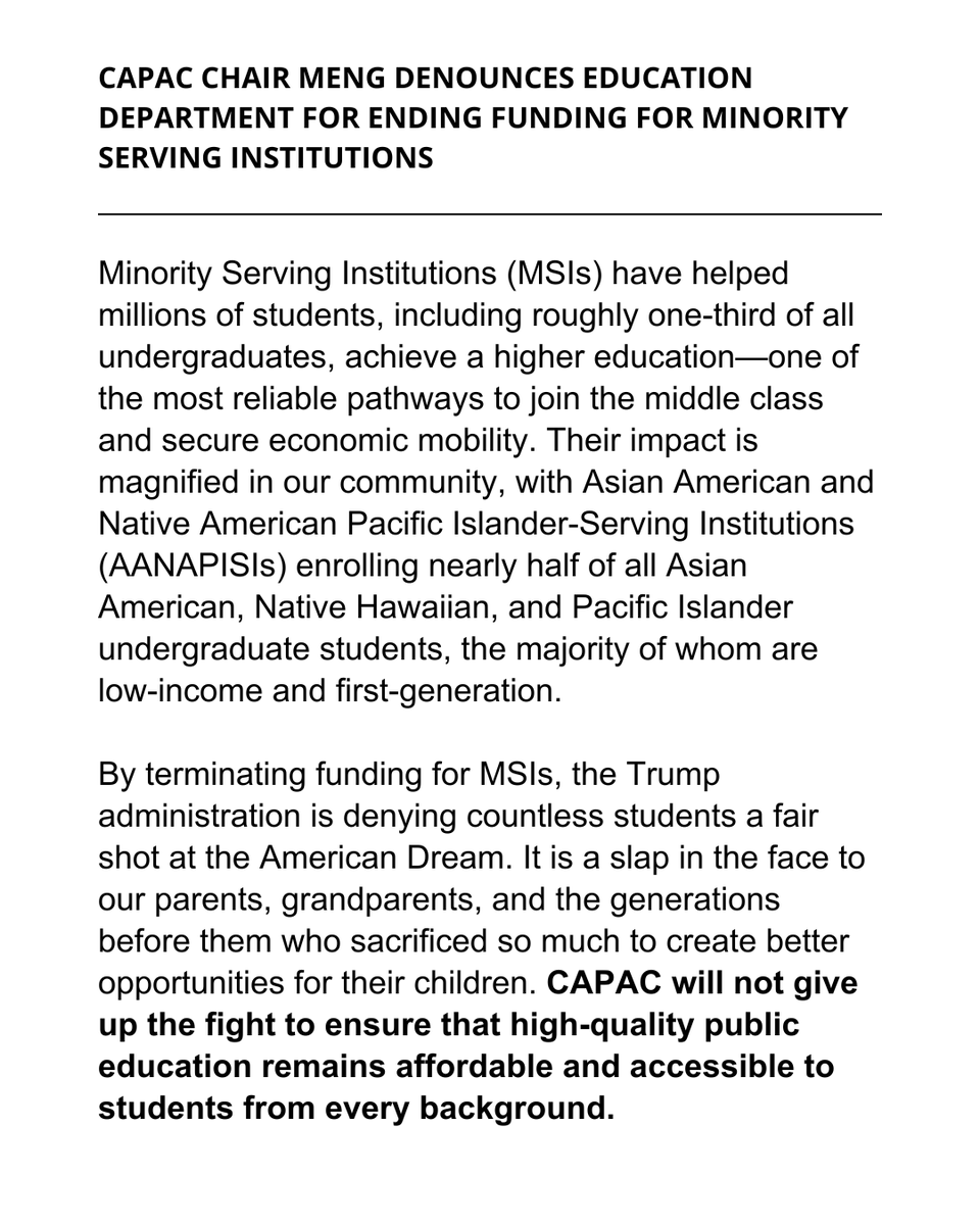 Congressional Asian Pacific American Caucus tweet media