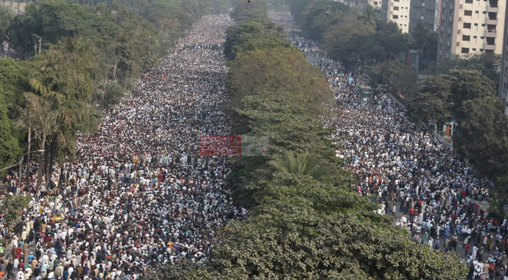 লাখো জনতার অশ্রুসিক্ত বিদায়: সম্পন্ন হলো ওসমান হাদির জানাজা