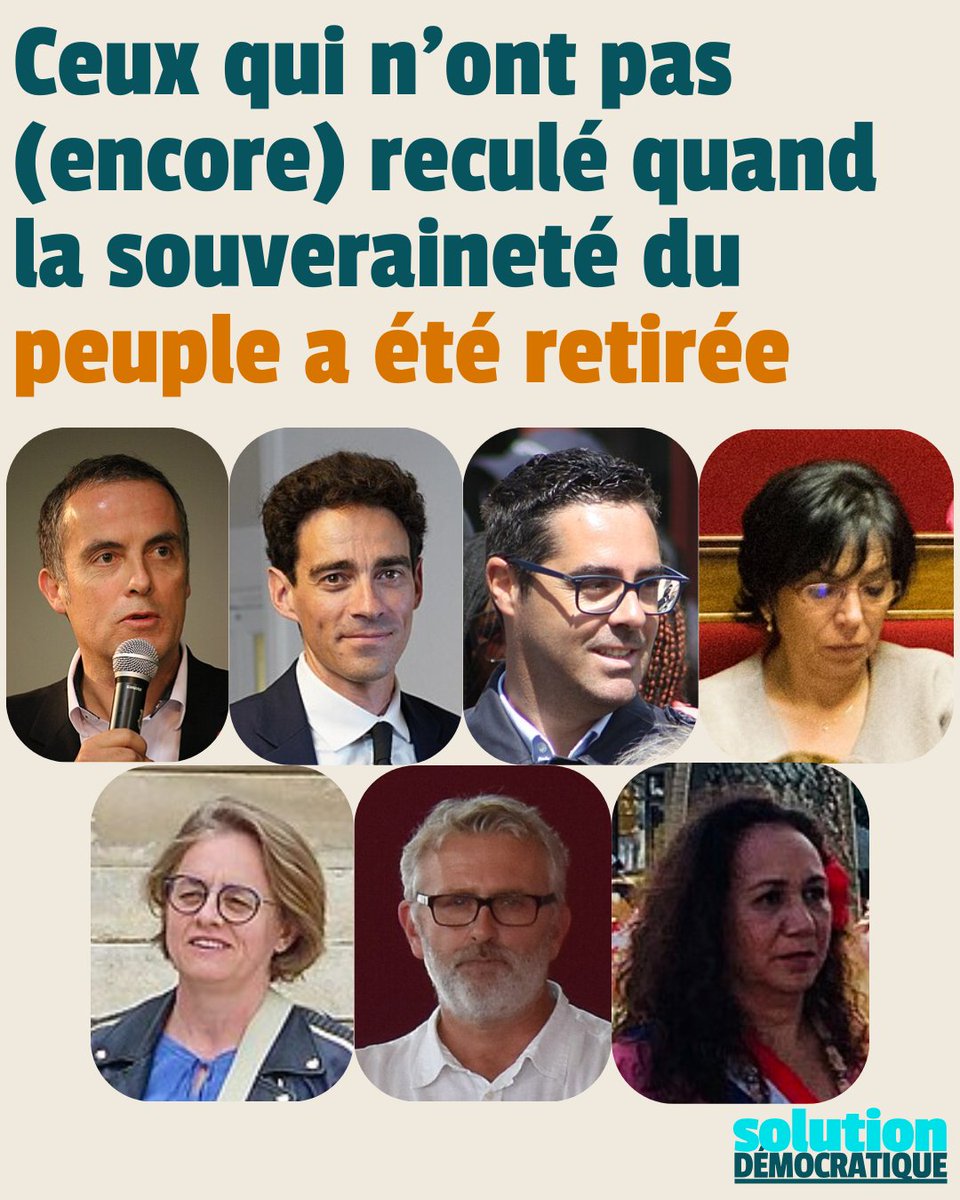 Solution Démocratique | Parti politique tweet media