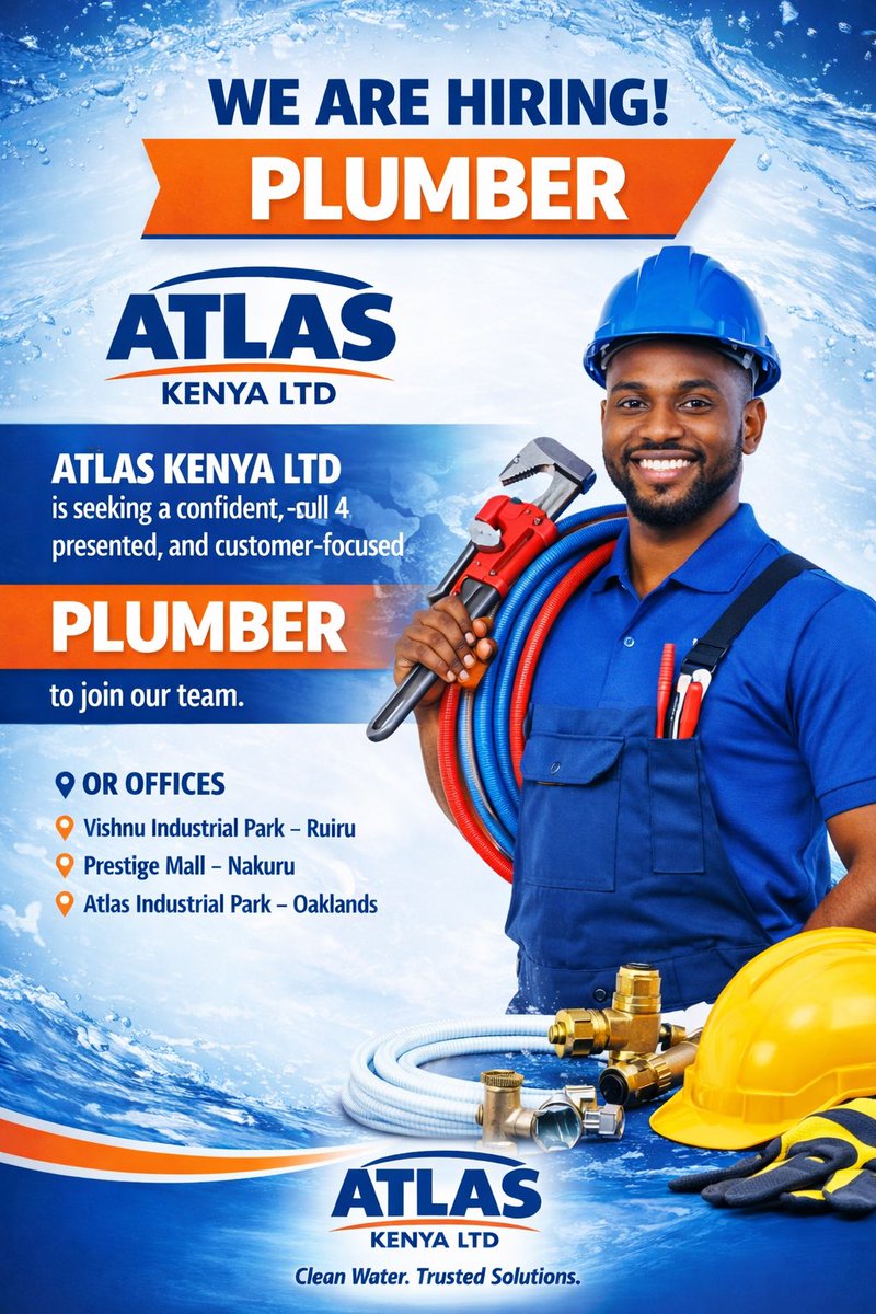 Atlaskenya's tweet photo. Please make application through : jobs@atlaskenya.com https://t.co/y1VH76XFmq