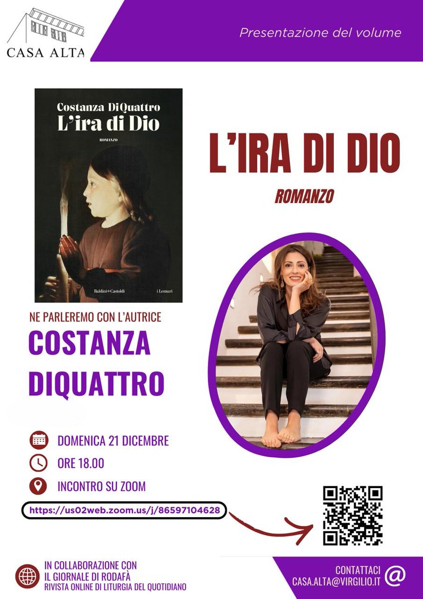 s_sodaro's tweet photo. Domani sera, alle 18, su Zoom, con Costanza DiQuattro 

https://t.co/aWIikaEwZR https://t.co/WKjyVMheVf