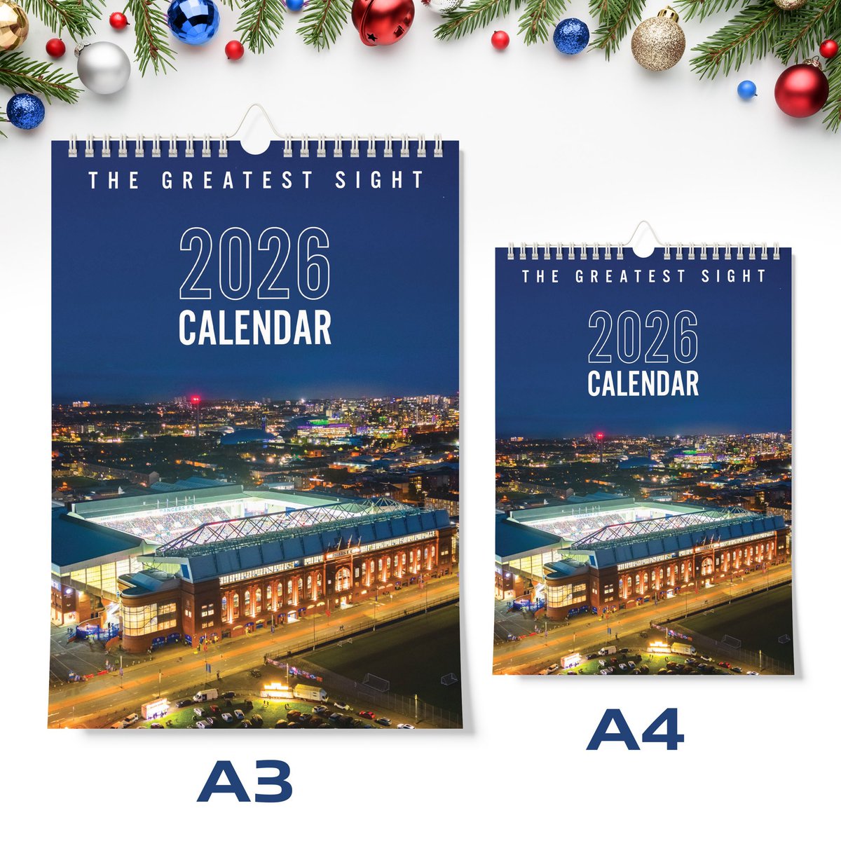 4ladshadadream's tweet image. 🇬🇧 2026 CALENDAR GIVEAWAY 📅 

If RANGERS win vs Hearts on Sunday we’ll draw one lucky winner who’ll win this fantastic new calendar from blueroomart.co.uk 

🔵 Just retweet to enter!