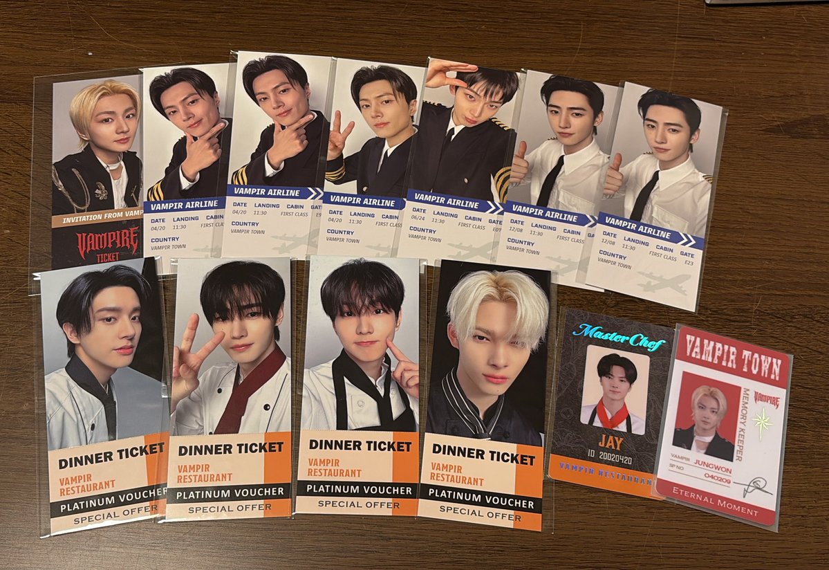 ENHYPEN WORLD POPUP 交換 譲:ジョンウォン、ジェイ、ジェイク