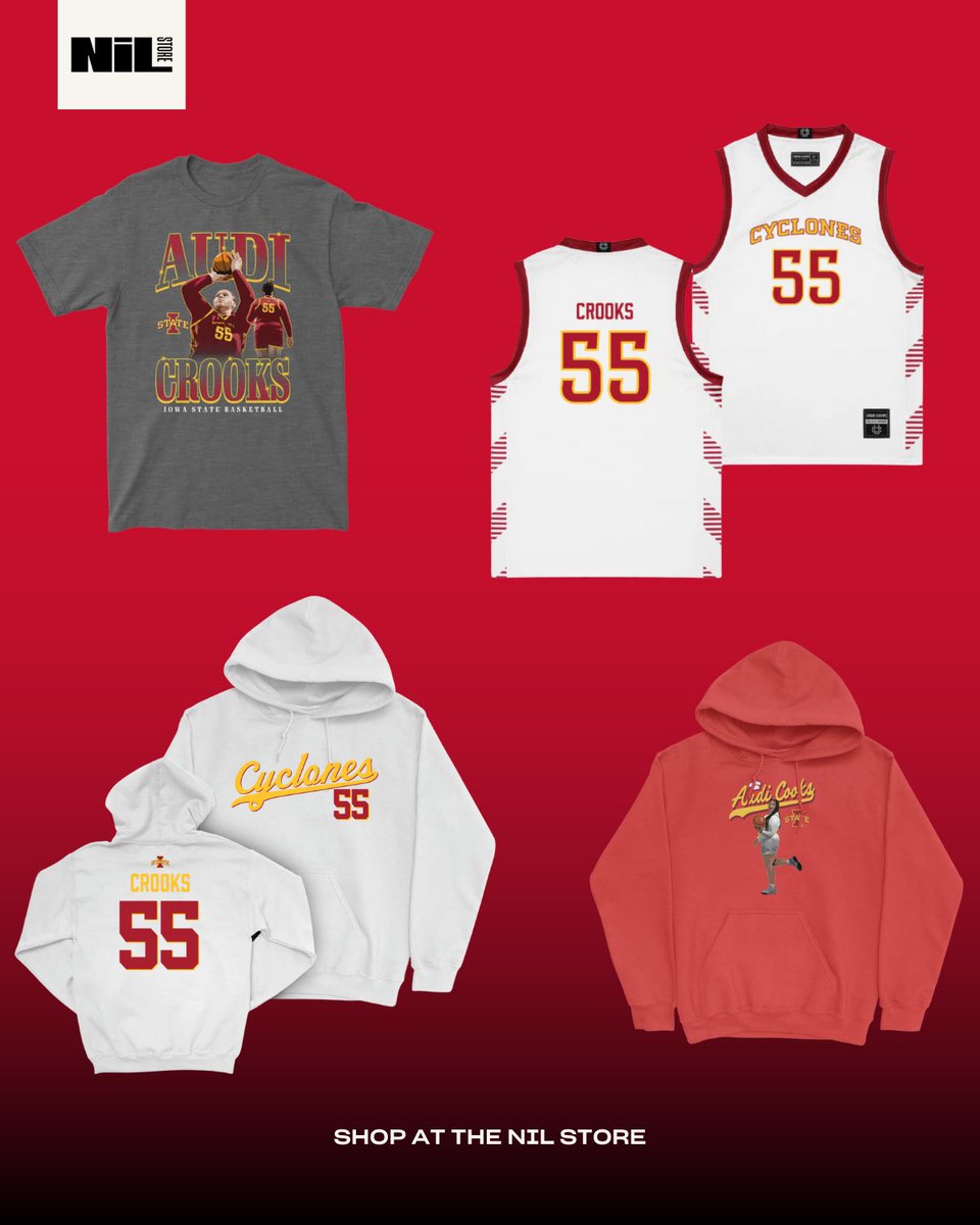 IowaStNILStore's tweet image. 276 points. 245 minutes. Audi Crooks is built different.
Rep greatness. Shop her merch at the NIL Store.

nil.store/iowa-state/isu…

#audicrooks #collegewomensbasketball #big12womensbasketball #cyclonenation #iowastatewbb