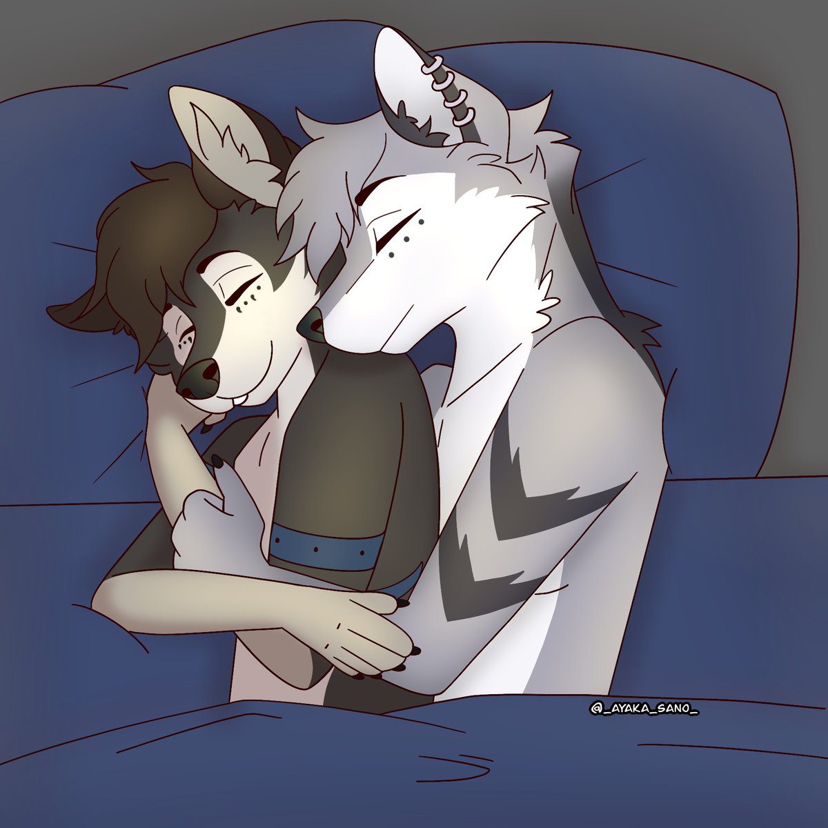 AnthroWolfie's tweet image. Nothing beats a good cuddle 😍

🎨 Art by _ayaka_sano_ (IG)