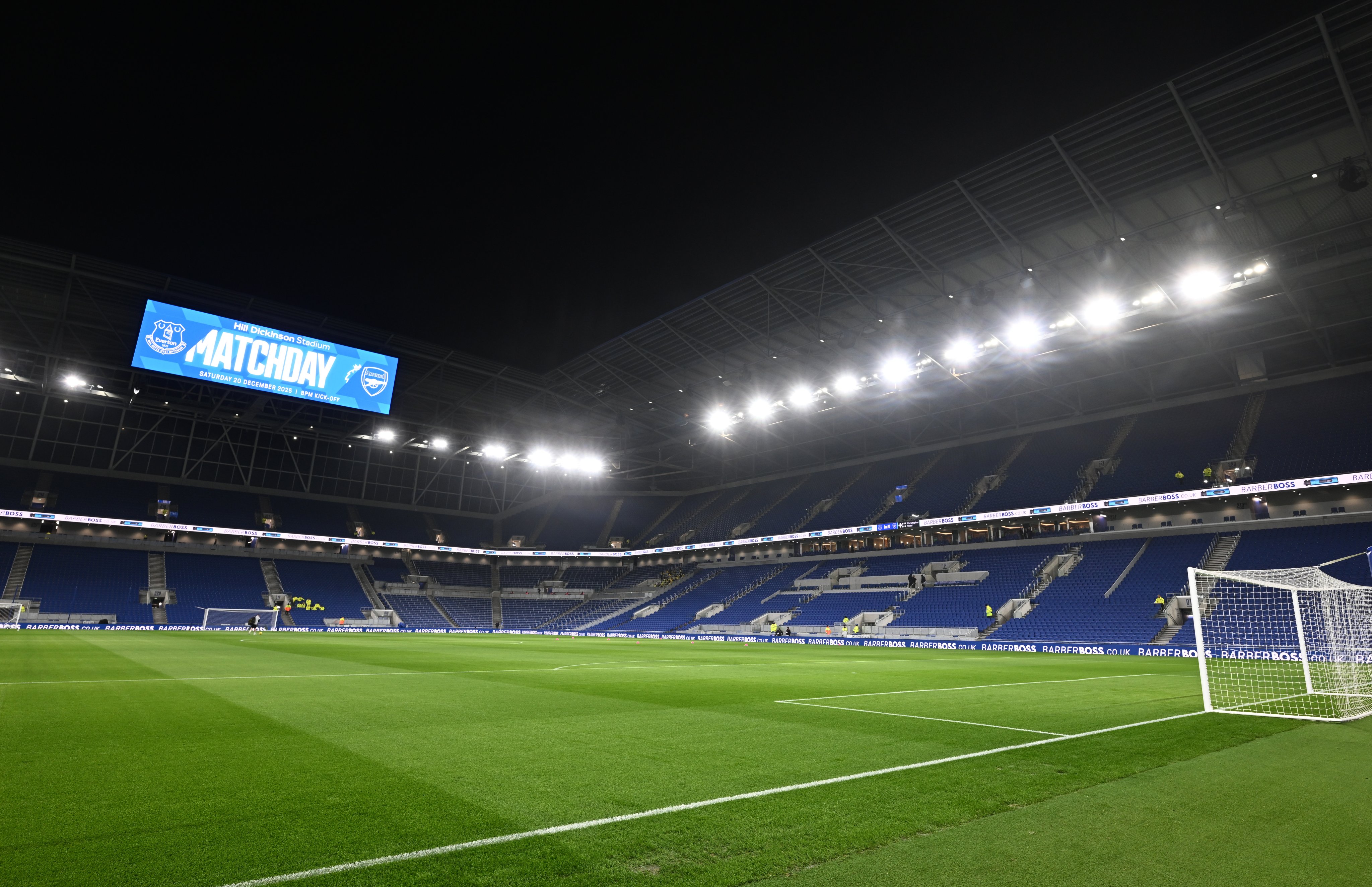Hill Dickinson Stadium, home of Everton.