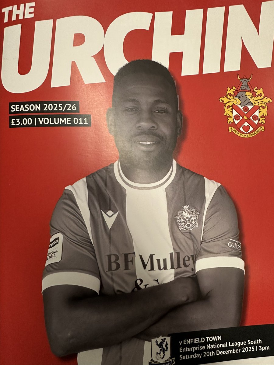 Today’s printed offering <a href="/ETFCOfficial/">Enfield Town FC</a> <a href="/HornchurchFC/">Hornchurch FC</a> <a href="/NonLeagueCrowd/">Non League Crowds</a>