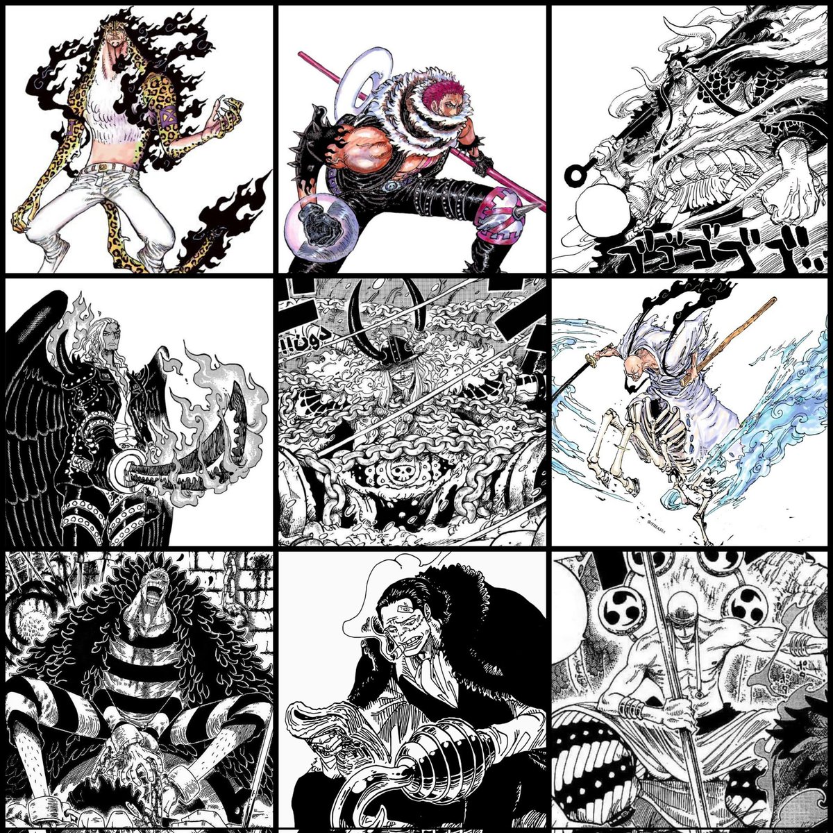 Bringg_It_On's tweet photo. Cherry picking gag characters when One piece literally got some of the best character designs in all of anime https://t.co/nOEKBDrb2z