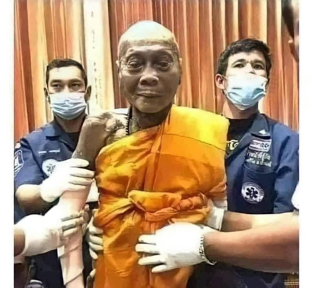 A Tibetan monk was discovered in the mountains of Nepal. He is believed to be the oldest person in the world, at 213 years old.

He was in a deep trance, or meditation, known as “takatet.”
When he was first found in a mountain cave, people thought he was a mummy.

However, when