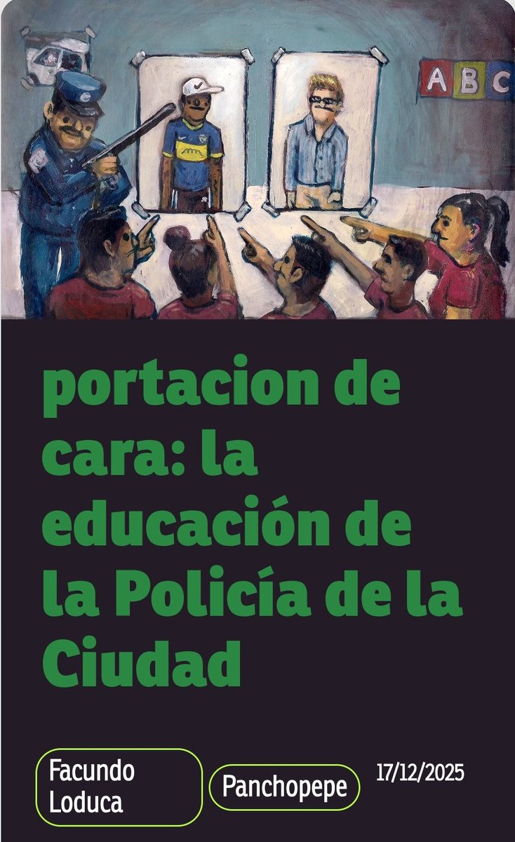 En la última investigacion con el <a href="/mapadelapolicia/">Mapa de la Policía</a> analizamos –de forma exclusiva– el manual inicial para aspirantes a policías de la ciudad. 

Conocer cómo se forman las fuerzas de seguridad debería ser "accesible". Pero no lo es.

Acá te lo cuento👇
mapadelapolicia.com/#/investigacio…