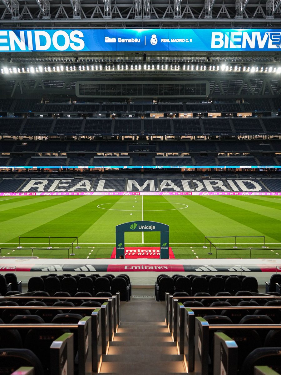 realmadrid's tweet image. 🏟️🌱✨👌
@UnicajaBanco