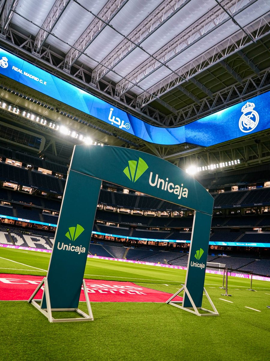 realmadrid's tweet image. 🏟️🌱✨👌
@UnicajaBanco