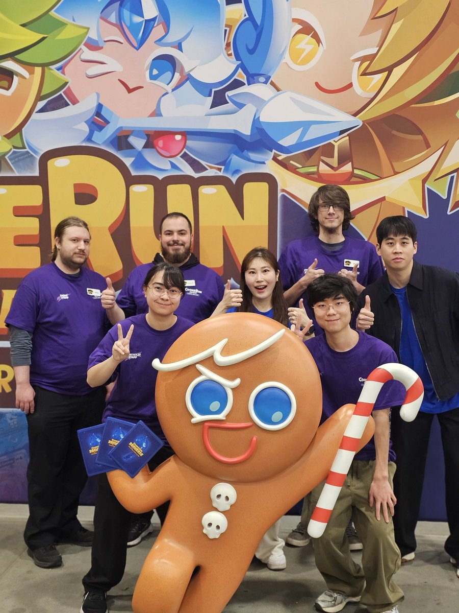 20LorePro's tweet photo. @CRBraverseEN was absolutely amazing to experience at @_proplaygames Summit!
#devsisters #cookierun #staff #judges #gingerbrave #20lorepro #proplaysummit #proplaygames https://t.co/1p6XIaRmIn