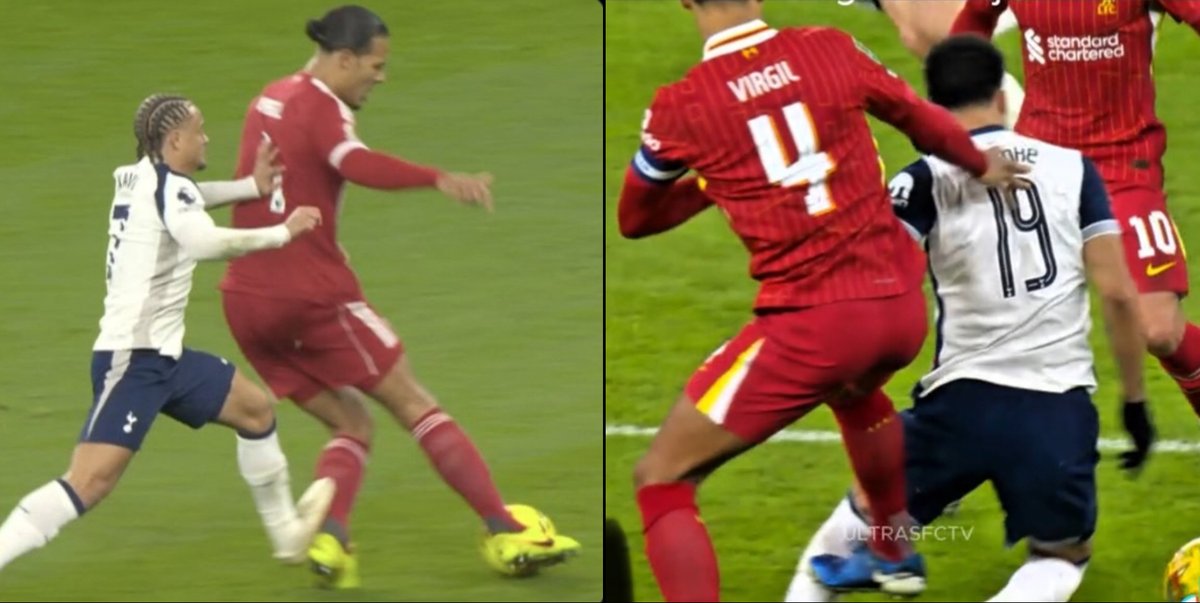 One was a straight red, the other wasn’t even a yellow…
🎶LiVARpool,  LiVARpool,  LiVARpool

 #TOTLIV