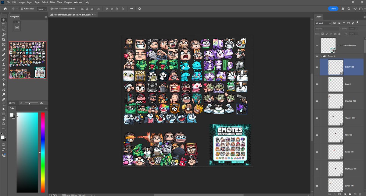 Me trying to narrow down the selection for my new "Commissions back open' post🫠