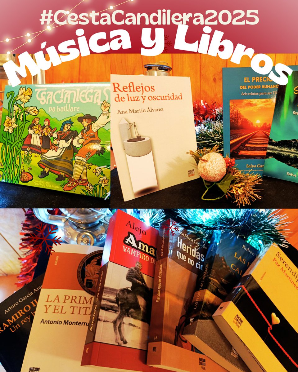 Y un poco de cultura va incluida en nuestra cesta... ¡Ya no queda nada para el sorteo!