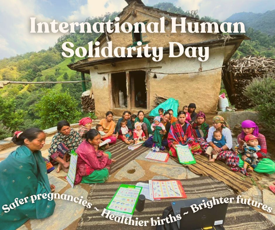 OneHeartWW's tweet photo. On International Human Solidarity Day, we celebrate the power of solidarity to save lives and create healthier futures.

When communities and health systems work together, healthy beginnings become possible. 
Learn more or support this work: https://t.co/aqUFDt5Ucc https://t.co/B52hLuOTE6