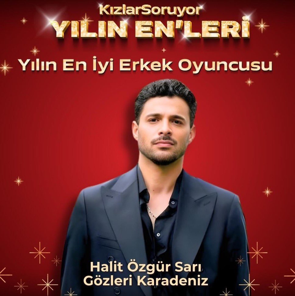TvDunyasii's tweet image. Kızlar Soruyor Yılın En’leri Anketi’nde “Yılın En İyi Erkek Oyuncusu” #HalitÖzgürSarı oldu. 👏🧿
