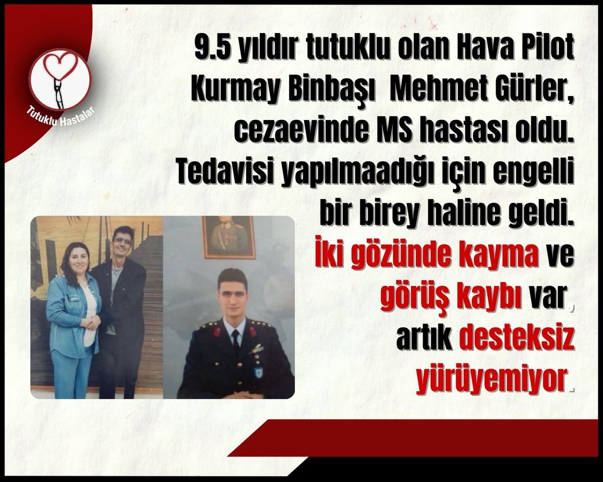 Yusufbatur68's tweet image. Bir gün daha.
Bir ilaç daha eksik.
Bir insan daha biraz daha yalnız.
Adalet bazen çok basittir:
Yaşaması gerekeni yaşatmak.
Hastalık firar etmez.

AğırHastalara Tahliye