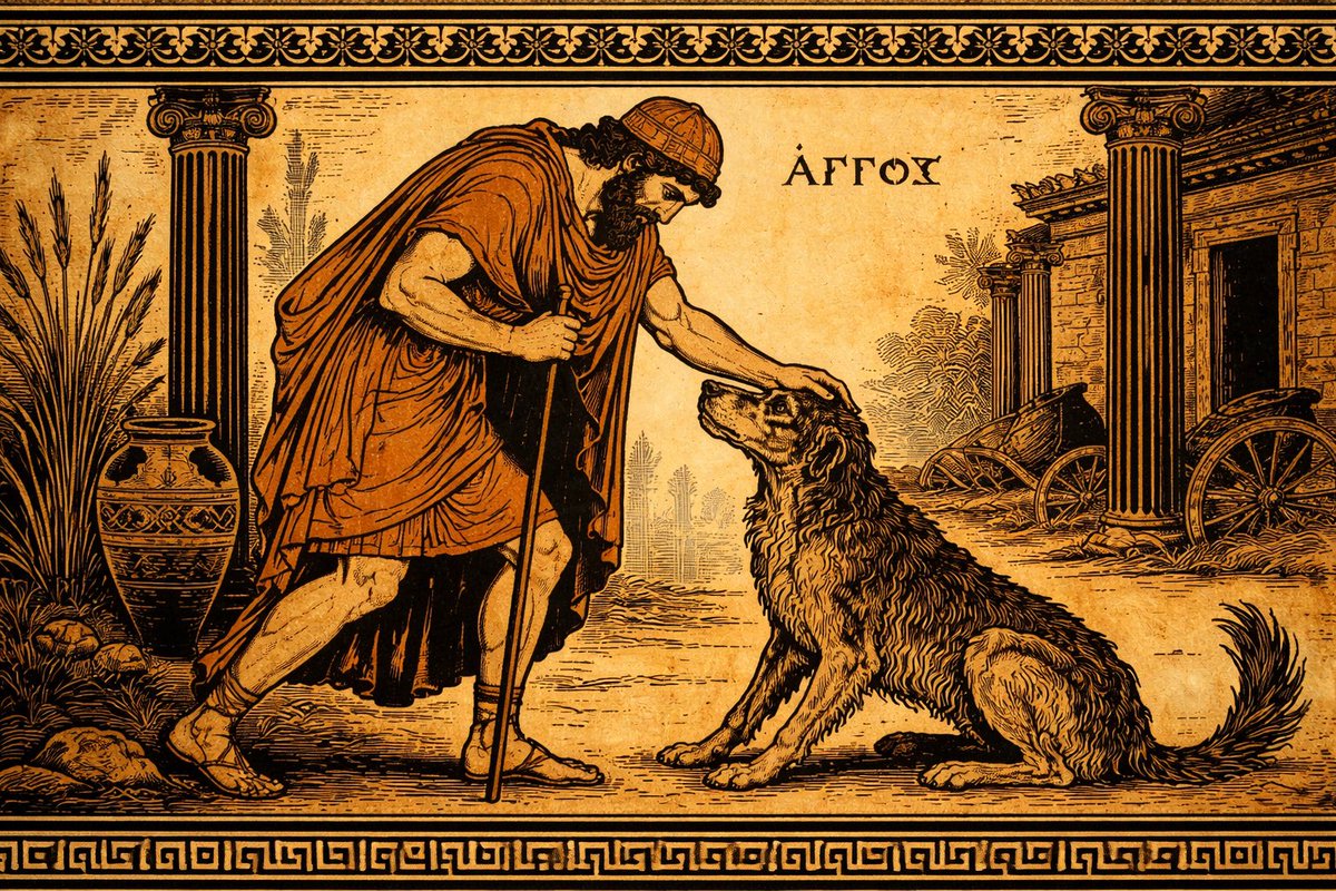 Cuando tras 20 años de viaje Ulises llegó a Ítaca como mendigo, solo su perro Argos le reconoció. Solo él.
Ulises se secó una lágrima. Y el fiel Argos murió tras saber que su dueño se acordaba de él.
Y es que nada hay en el mundo como la lealtad. Feliz Navidad para todos.