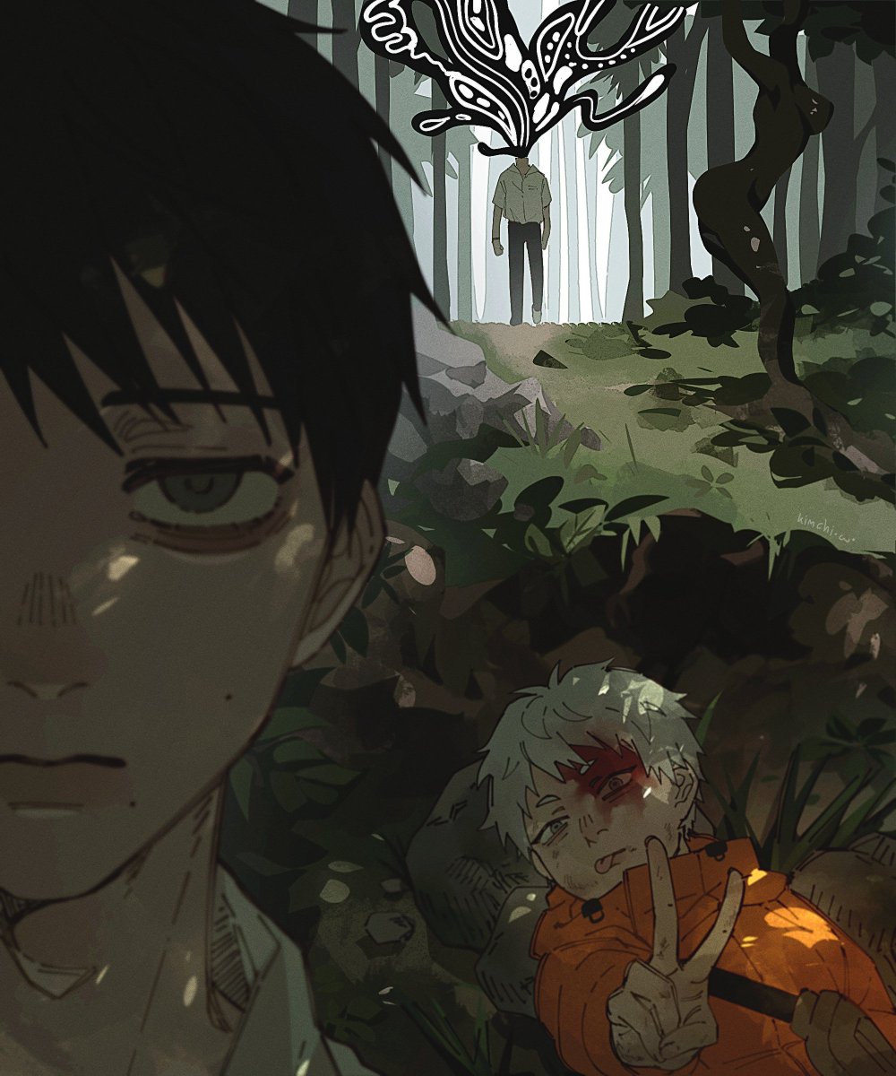 K1mch_i's tweet image. tshd in a nutshell
#光が死んだ夏 #thesummerhikarudied