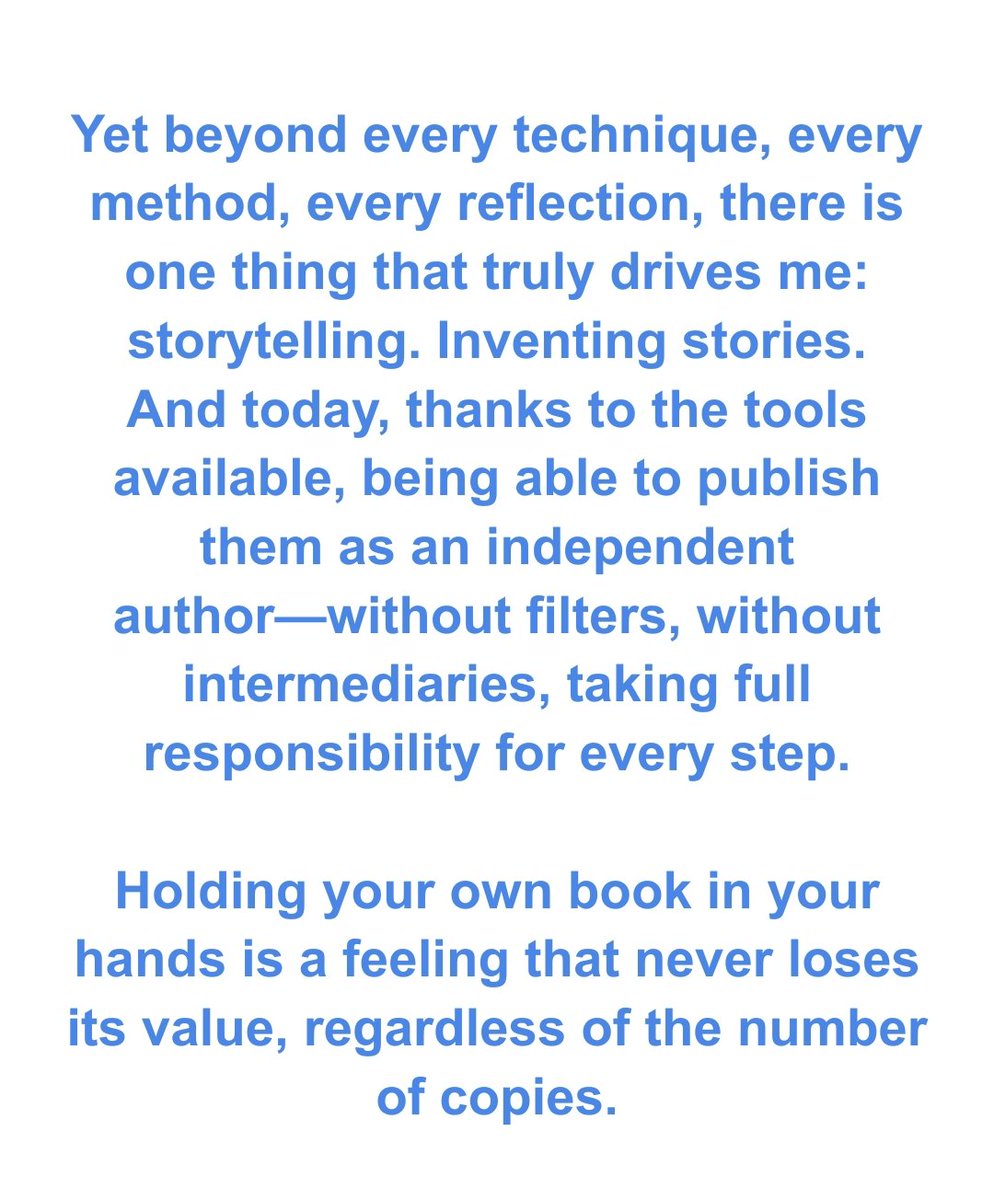 ViniciusSaoP's tweet image. One year as an indie author. 
Still writing. Still learning.

#IndieAuthor

#WritingJourney

#AuthorLife

#IndieWriting

#WritingCommunity
