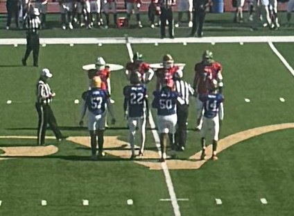 EscambiaFb's tweet image. Adrion "Buck" Battle team captain at the FACA All-Star game.
