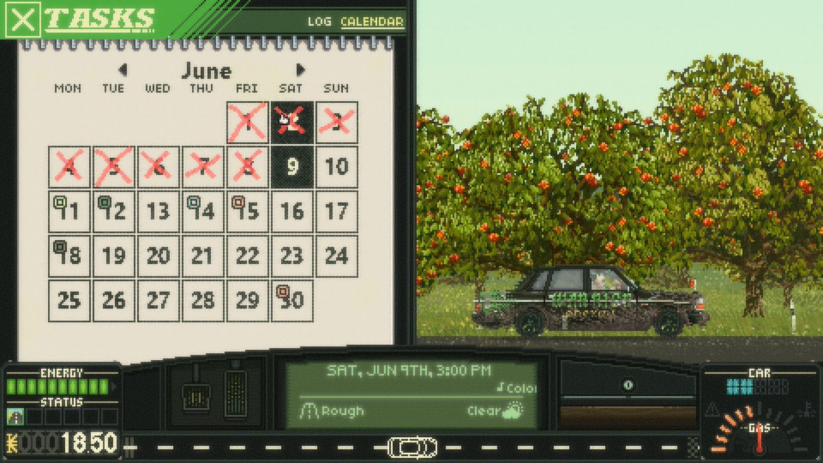 Sir_Pretender's tweet image. Βρήκα χρόνο αυτές τις μέρες και ασχολήθηκα με το #KeepDriving. 🚘 Πανέξυπνο και χαριτωμένο. Χωρίς να το καταλάβω, την πρώτη φορά το τερμάτισα (έχει διάφορα endings) οπότε το ξεκίνησα ξανά και ξανά - πράγμα σπάνιο για 'μένα. 😃 Έχω γράψει έξι-εφτά ώρες και συνεχίζω να περνάω καλά.