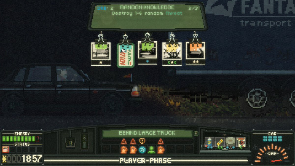 Sir_Pretender's tweet image. Βρήκα χρόνο αυτές τις μέρες και ασχολήθηκα με το #KeepDriving. 🚘 Πανέξυπνο και χαριτωμένο. Χωρίς να το καταλάβω, την πρώτη φορά το τερμάτισα (έχει διάφορα endings) οπότε το ξεκίνησα ξανά και ξανά - πράγμα σπάνιο για 'μένα. 😃 Έχω γράψει έξι-εφτά ώρες και συνεχίζω να περνάω καλά.