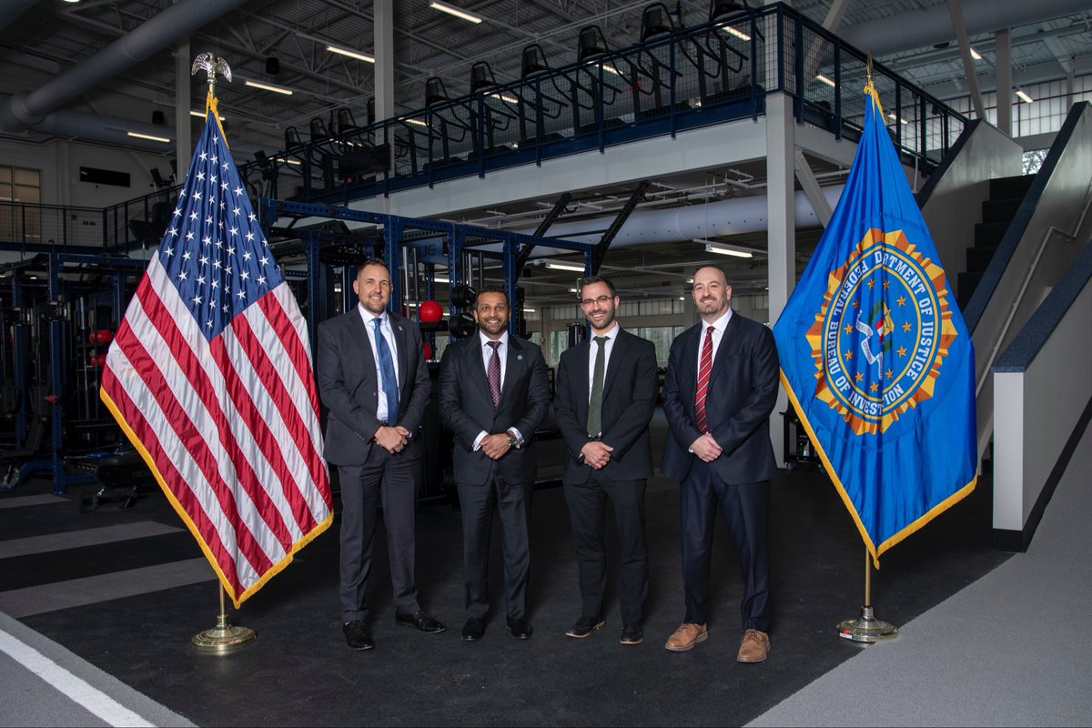 FBIDirectorKash's tweet image. Grand opening for the FBI’s High Performance Training Center at Quantico. This next-gen training space is built for the realities our agents and staff face daily: elite conditioning, modern recovery, and mission-ready performance. Our people deserve the best tools to defend the…