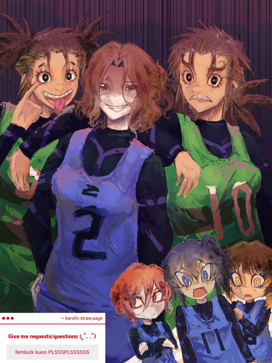 IsagiGlazer1's tweet photo. I was not aware that Kuon had fans but I respect it #bllktwt #femlock https://t.co/pS5FFvIc2c