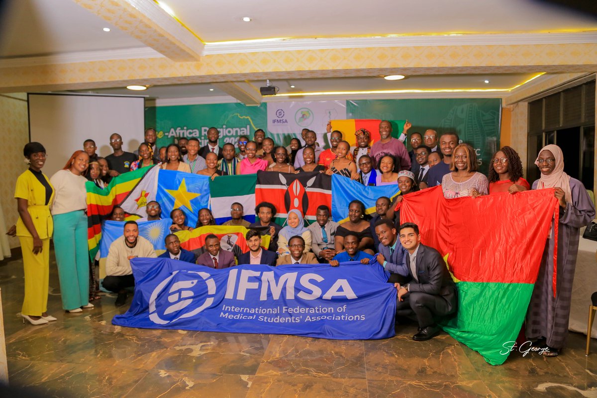 UEAOfficielle's tweet photo. La #RDC fièrement représentée à l’#ARM2025 de l’#IFMSA
Mlle NEEMA HABAMUNGU Grâce et M. M’MONI AFUMBA Jason (UEA) ont porté haut les couleurs nationales lors de cette grande rencontre des étudiants en médecine.
Une jeunesse engagée pour la #SantéPublique 
#LeadershipÉtudiant #UEA https://t.co/EWboTA53IU