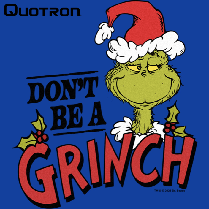 It might come with a T-Shirt.
It might come with a Sticker..
Don't be a GRINCH...
ORDER a TICKER.