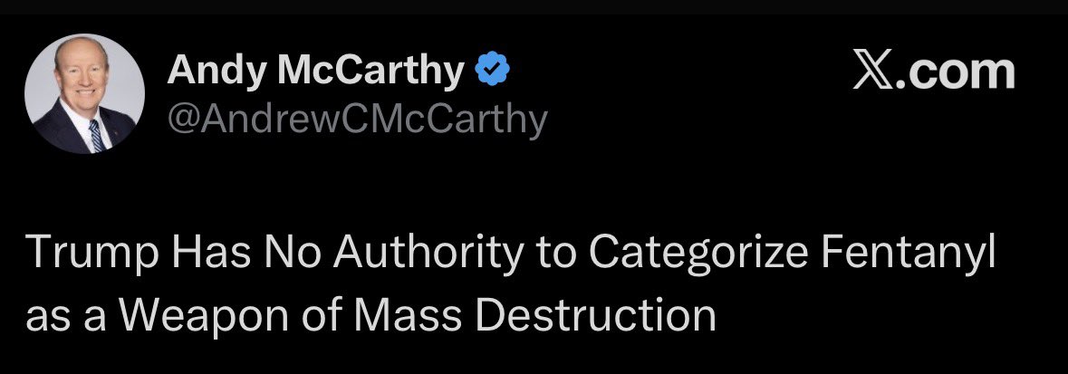 Badhombre's tweet image. The TDS is so deep, Trump’s got them defending fentanyl now. Unbelievable.