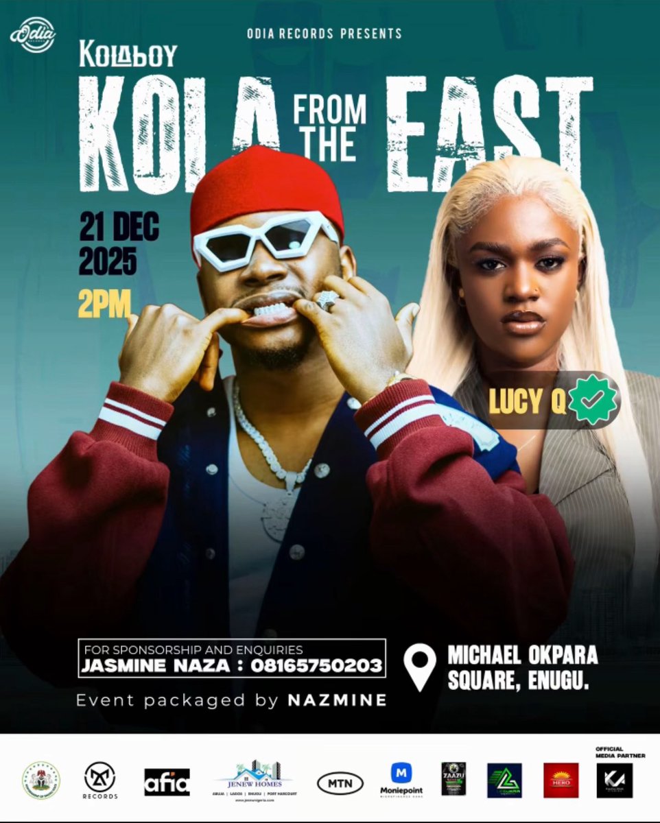 Big_Lucy_Q's tweet photo. ENUGU SEE YOU TOMORROW 😊 https://t.co/7f89l2cuDd
