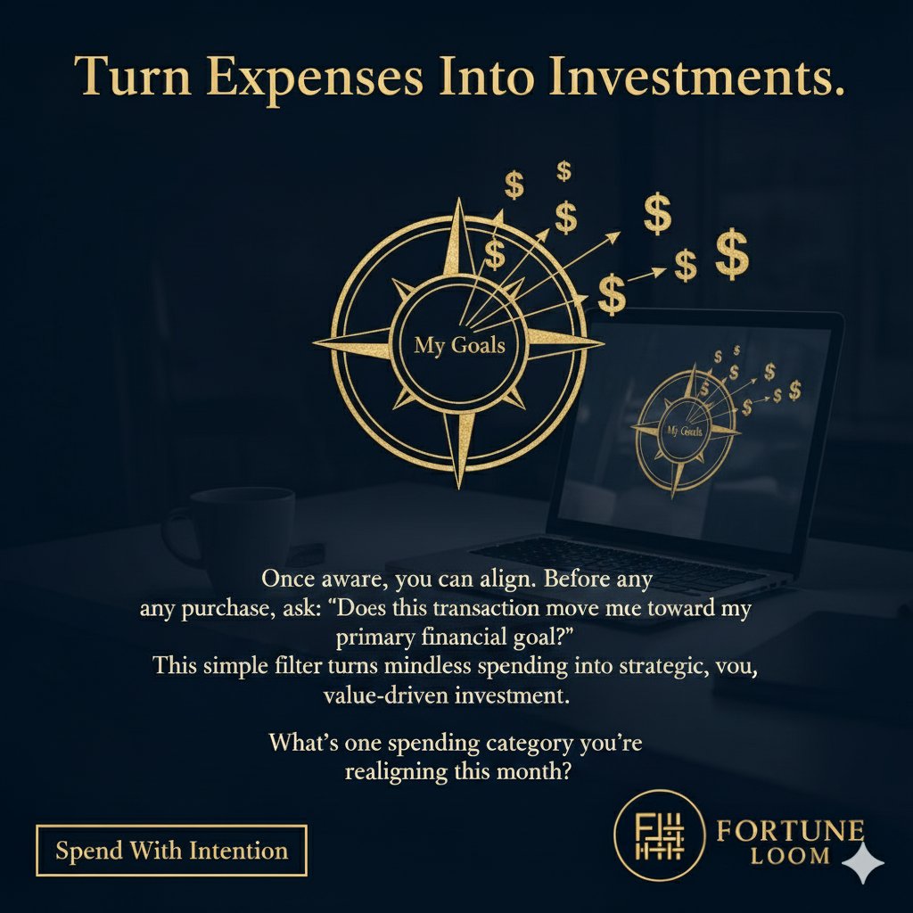 FortuneLoom's tweet image. Your spending pattern is a real-time reflection of your true priorities.
Every transaction, large or small, is a vote for the future you are building—or the one you are neglecting.
Choose each one with intention.

#IntentionalSpending #ValueBasedSpending #WealthMind
#FortuneLoom