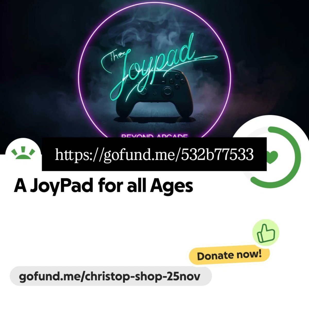 MLeftfield's tweet image. gofund.me/532b77533